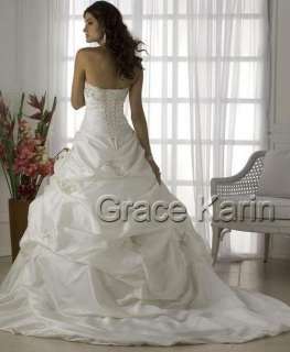 2012 Grace Karin Wedding dress bridesmaids dresses size 6 8 10 12 14 