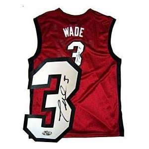  Autographed Dwyane Wade Jersey   Replica   Autographed NBA 