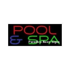  Pool Spa LED Sign 11 x 27