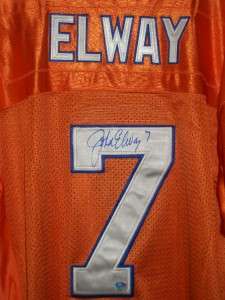 JOHN ELWAY Autograph Signed Jersey BRONCOS Authentic Jersey Size 54 
