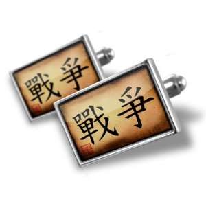  Cufflinks War Chinese characters, letter   Hand Made 