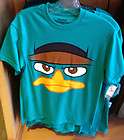 Disney Park Phineas and Ferb Perry the Platypus Adult T Shirt S M L 