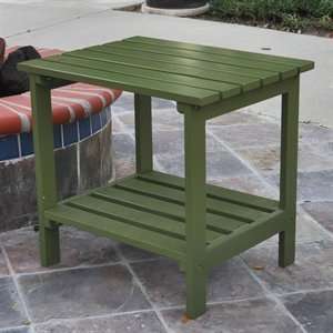  Shine Company 4106SG Large Rectangular Outdoor End Table 