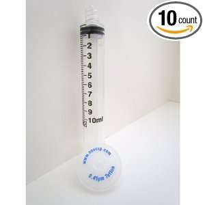Syringe Filters, 25mm, 0.7um Glass Fiber, Acid Washed with 10mL BD 
