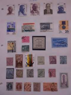 INDIA  Mint & Used collection on pages. Includes States  