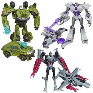  Transformers Prime Cyberverse Commander Wave 1 Set Toys & Games