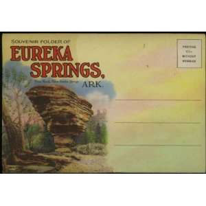  Eureka Springs Arkansas (1930s Souvenir Postcard Packet 