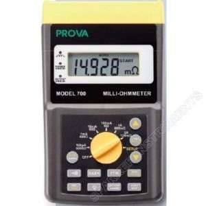 PROVA 700 Milli Ohmmeter,100uA   5A Test Current,NEW  