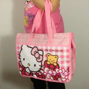 Hello Kitty Shopping handbag Tote lunch box bag 0511KTG  