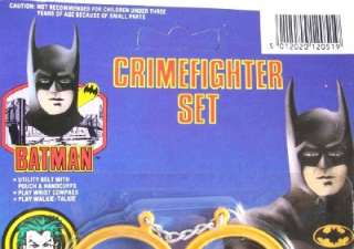 BATMAN PIKIT TOYS No. BM 1205 CRIMEFIGHTER SET, 1989  