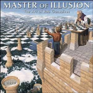  Master of Illusion Mini Wall Calendar 2012