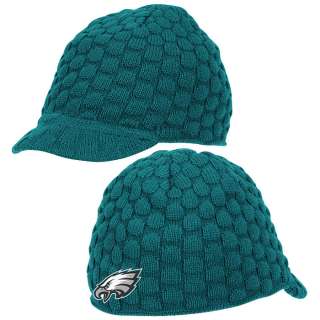 PHILADELPHIA EAGLES NFL KE04 2011 Womens Knit Hat with Visor  