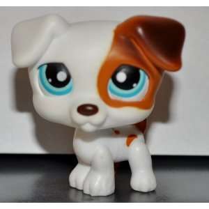  Jack Russell #151 (Dog, White, Brown Accents) Littlest Pet 
