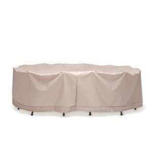  Oval Dining Table & Chair Cover  Furniture & Decor
