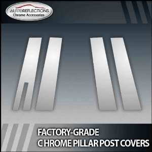  2010 2012 Lincoln Mkt 4Pc Chrome Pillar Post Covers W/ Key 