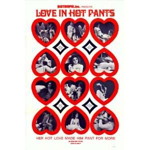  Love In Hot Pants, Original Vintage Movie Poster 