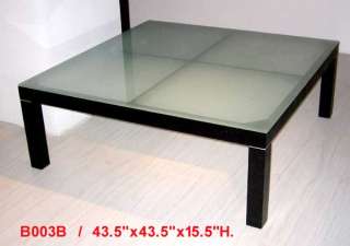 cappuccino finish wood w glass top coffee table in stock ready to ship