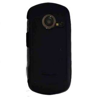 For Casio GzOne Commando C771 Phone Accessory Black Rubberized Hard 