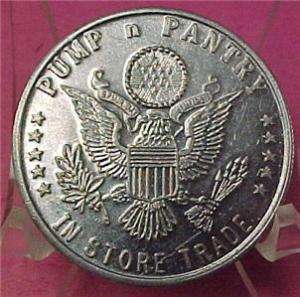PUMP n PANTRY IN STORE 10 CENT TRADE TOKEN 8045C  
