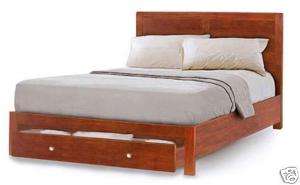 American Contemporary Queen / King Bed Furniture Plans  