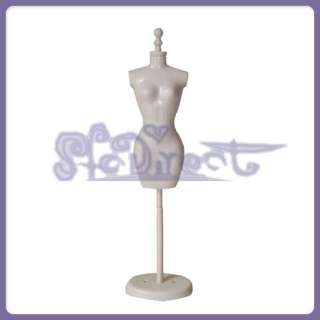 10 3/4 in MANNEQUIN DRESS FORM for Barbie Doll DISPLAY  