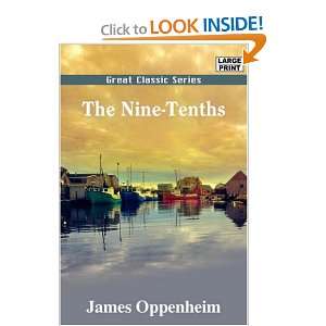  The Nine  Tenths (9788132011231) James Oppenheim Books