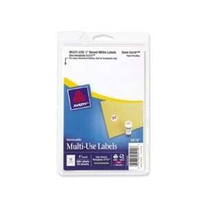  Avery Handwritten Removable ID Label   White   AVE05410 