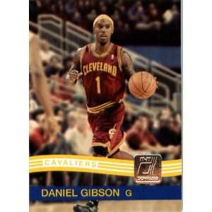 2010 / 2011 Donruss # 47 Daniel Gibson Cleveland Cavaliers NBA Trading 