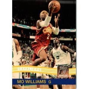 2010 / 2011 Donruss # 45 Mo Williams Cleveland Cavaliers NBA Trading 