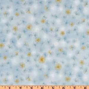  Dandelions Dusty Blue Fabric By The Yard Arts, Crafts & Sewing