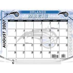Orlando Magic 2007   2008 22x17 Academic Desk Calendar  