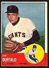 1963 Topps #567 Jim Duffalo San Francisco Giants EX DB533