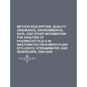   assurance, environmental data (9781234149895) U.S. Government Books