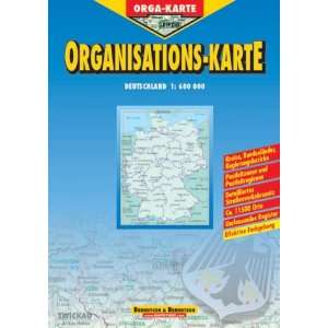  Germany Administration Map (Organisational Maps 