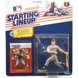  Starting Lineup 1988 MLB Carded Dale Murphy (Atlanta Braves 