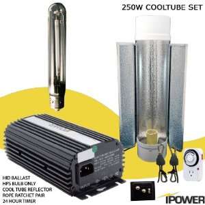 Grow Light System with Air Cooled Tube. Best 250 watt hydroponic grow 