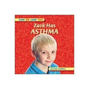    Zack Has Asthma Jillian/ Boden, Gareth (ILT) Powell Books