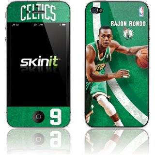   Celtics Rajon Rondo #9 Action Shot Vinyl Skin for Apple iPhone 4 / 4S