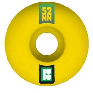   Wheels (52mm)   Yellow Gradient, Set of 4
