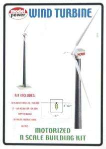 MPR1583 Motorized Wind Turbine Building Kit N Scale Mod  