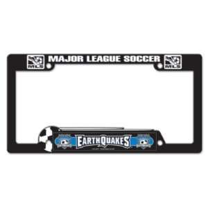 Wincraft San Jose Earthquakes License Plate Frame Sports 