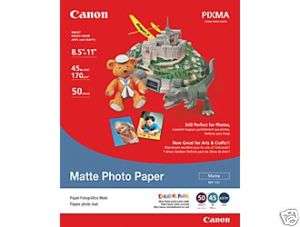 Canon Matte Photo Paper (MP 101) 8.5 X 11   50 Sheets  