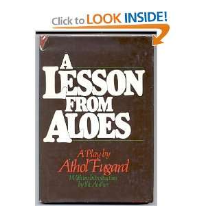  A Lesson from Aloes (9780394518985) Athol Fugard Books