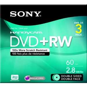  8cm Double Sided Rewritable DVD+RW Electronics