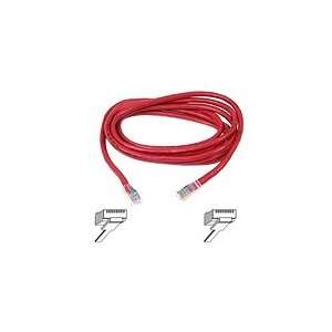  Belkin CAT5E RJ 45M to RJ 45M 50ft Patch Cable Red 