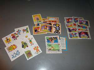   Lot of 26 Doug Rugrats Ren & Stimpy Topps Trading Cards 1993 Tattoos