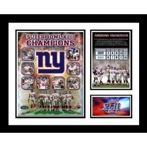  2008 New York Giants Super Bowl XLII Champions Framed 