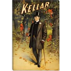  Kellar in the Forest of Demons (Imps) Vintage Magic Poster 