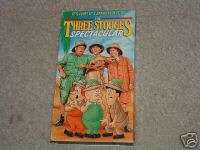 THE THREE STOOGES SPECTACULAR (VHS) Animation CARTOONS  