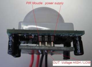 pir motion activated switch for 12v device